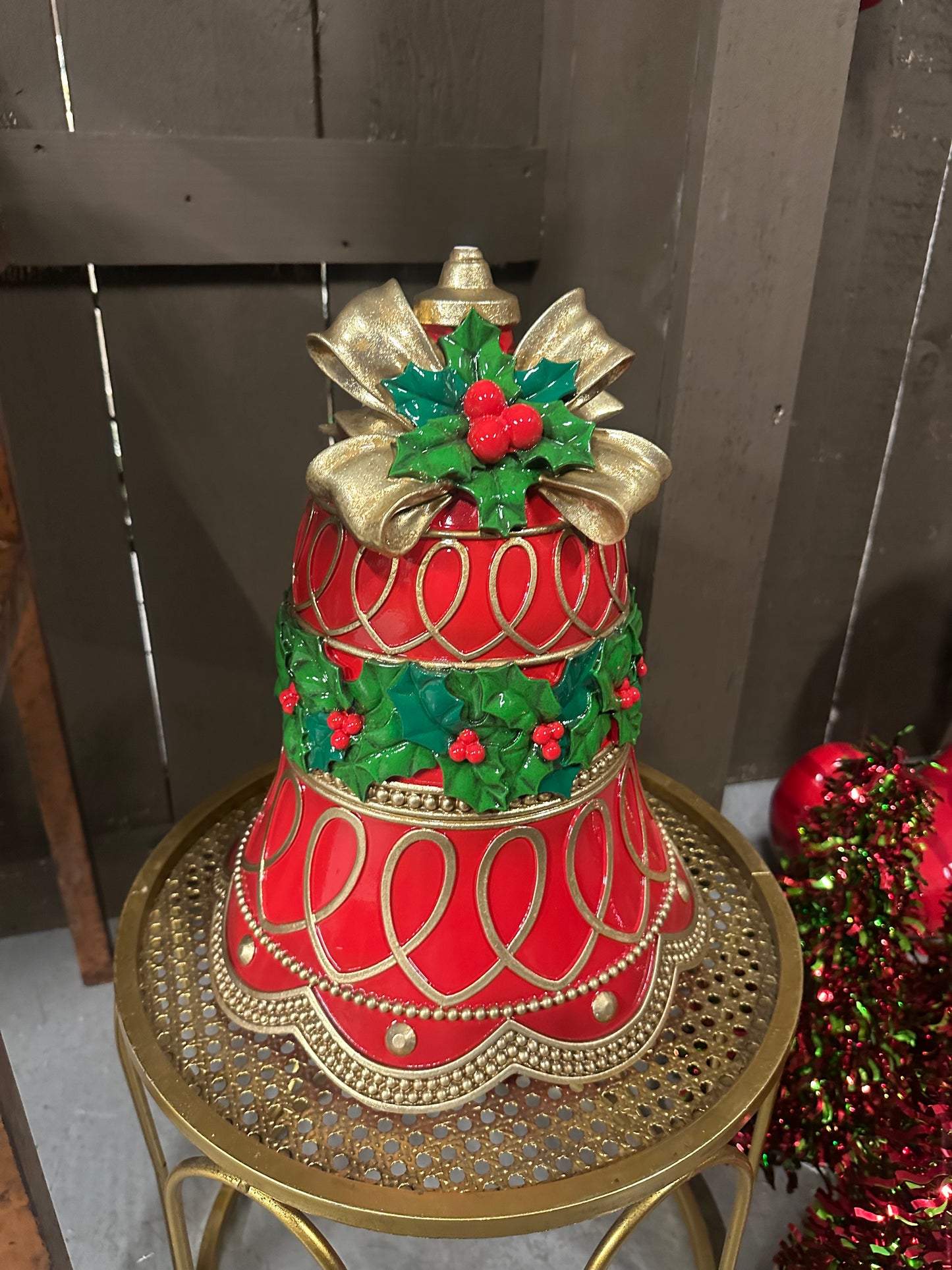 Kerst collectie bel 32x41 cm