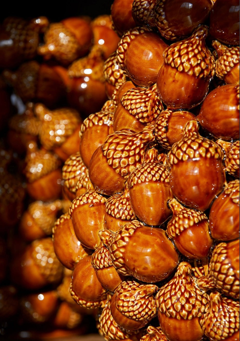 Herfst Keramiek eikel vazen