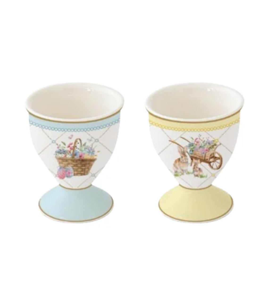 Paas collectie spring bloom set van 2 eierdopjes