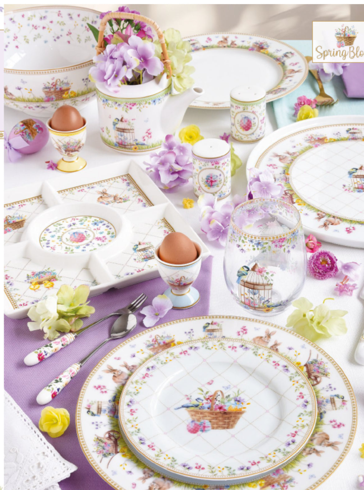 Paas collectie spring bloom schaal 15 cm
