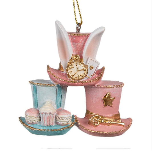Clayre & Eef paas hanger Alice in wonderland hoed