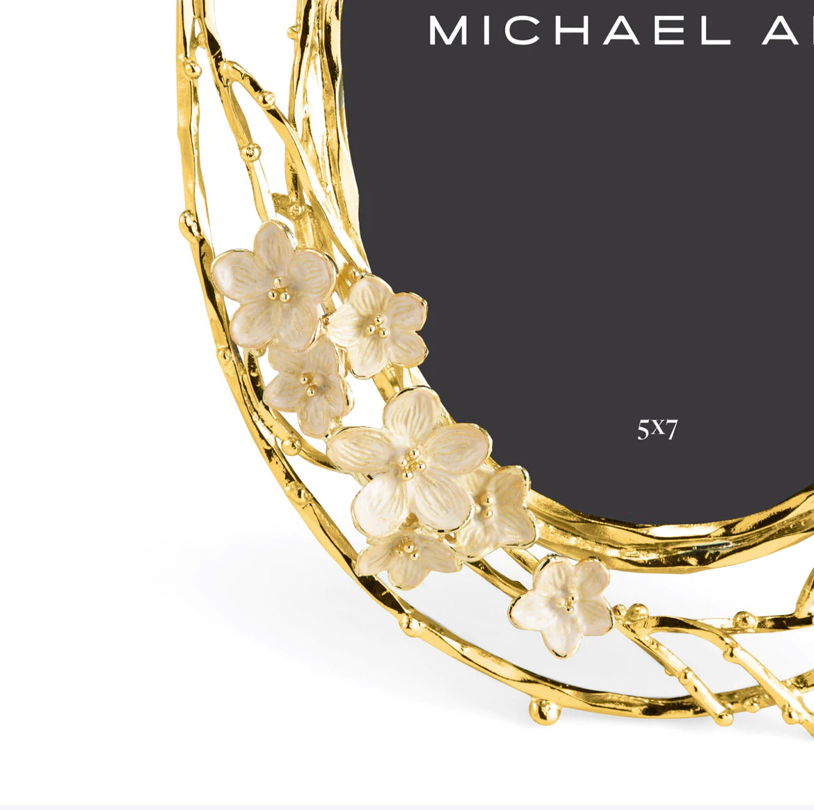 Michael Aram Cherry Blossom Oval Frame 5x7