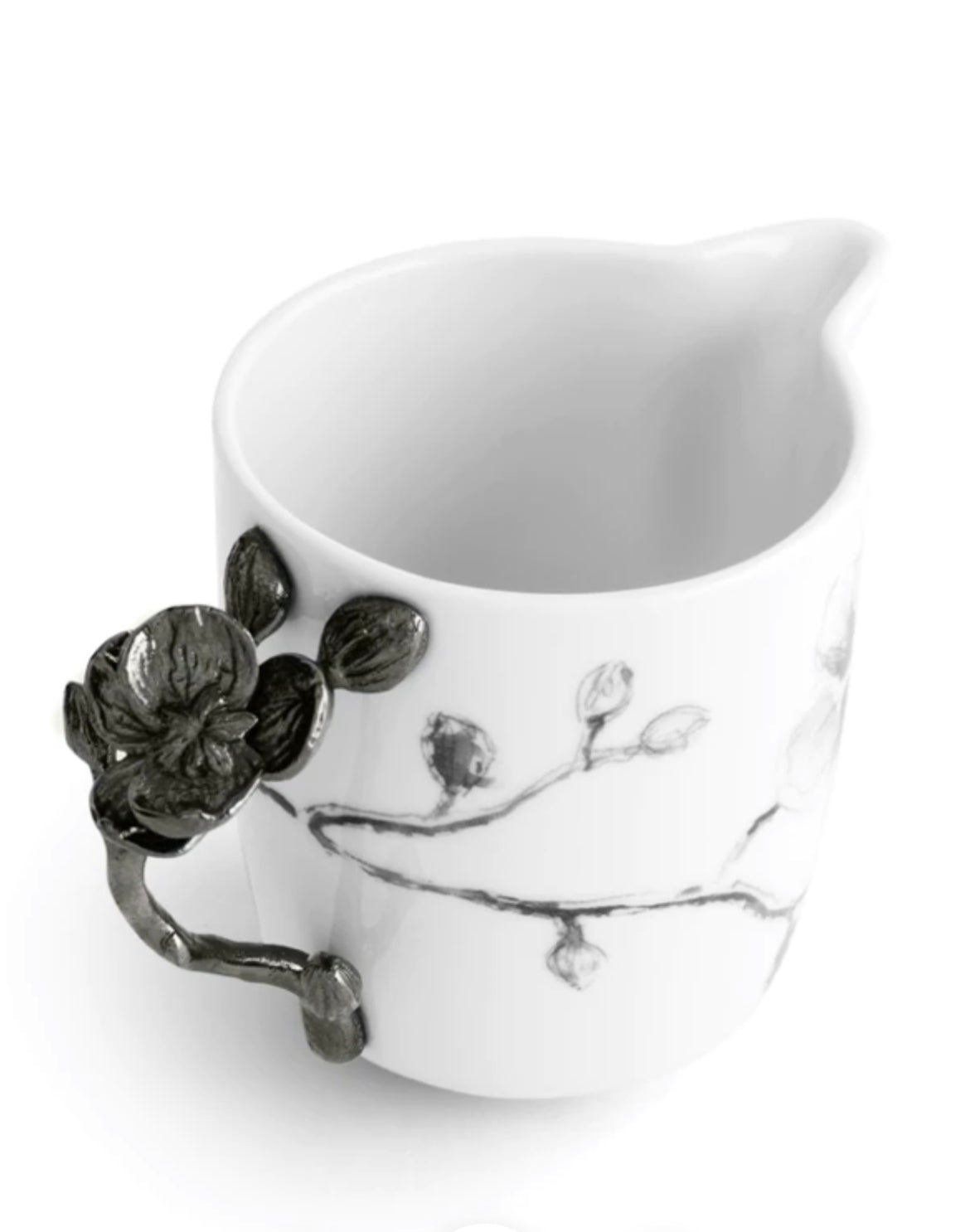 Michael Aram Black Orchid Porcelain Creamer